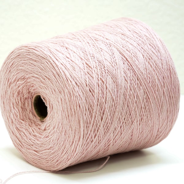 Leichteste rosa weiche Merinowolle in Kegel - 900g - Lace warmes Garn für Hand- oder Maschinenstricken, Weben, Oberbekleidung, Plaids, Kinderkleidung