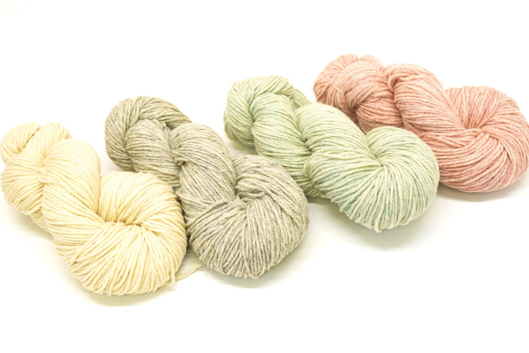 Red Wool Dk Extra Soft DK Wool Yarn - for Dyeing, Knitting, Crochet - 100g / 3.5oz ...