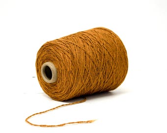 Golden cinnamon - New Zealand Yarn - 100% Wool, 500g / 17.5oz for Knitting, Tufting - 291