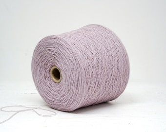 Dusty lilac Fingering Yarn - 900g New Zealand Wool in cone