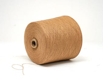 Camel brown - Cashmere / Merino Wool Yarn - 100g/3.5oz - 2/26 - for Sweaters, scarves, shawls