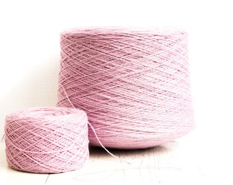 Ash Rose New Zealand Wool Yarn Cone, Fingering Weight (0.9kg/31.7oz)