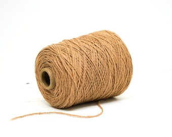 Late brown - New Zealand Yarn – 100% Rustic wool, 500g/17.5oz for Tufting - C650