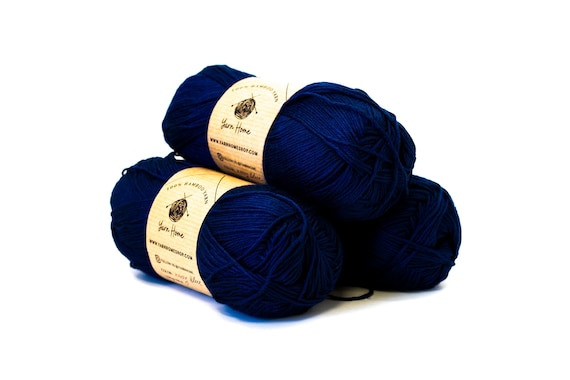 Hilo de bambu azul marino brillante 100 g. 330 m. 100 bambu Hilo suave y fresco para tejer a mano crochet Hilos para blusas finas de verano Etsy Espana