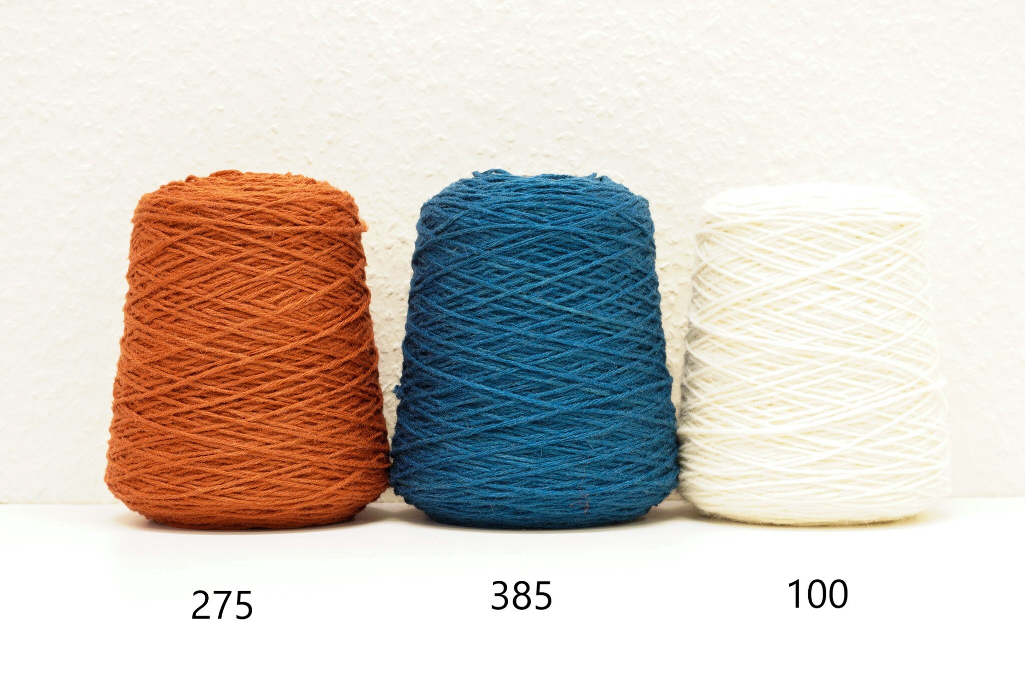 Multi Colored New Zealand Wool Yarn in Cones 500 G/550m Etsy