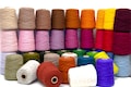 100% Wool Yarn Cone: 500g/ 17,5 oz - Worsted - for Knitting, Crochet, Tufting - 56 colors product logo