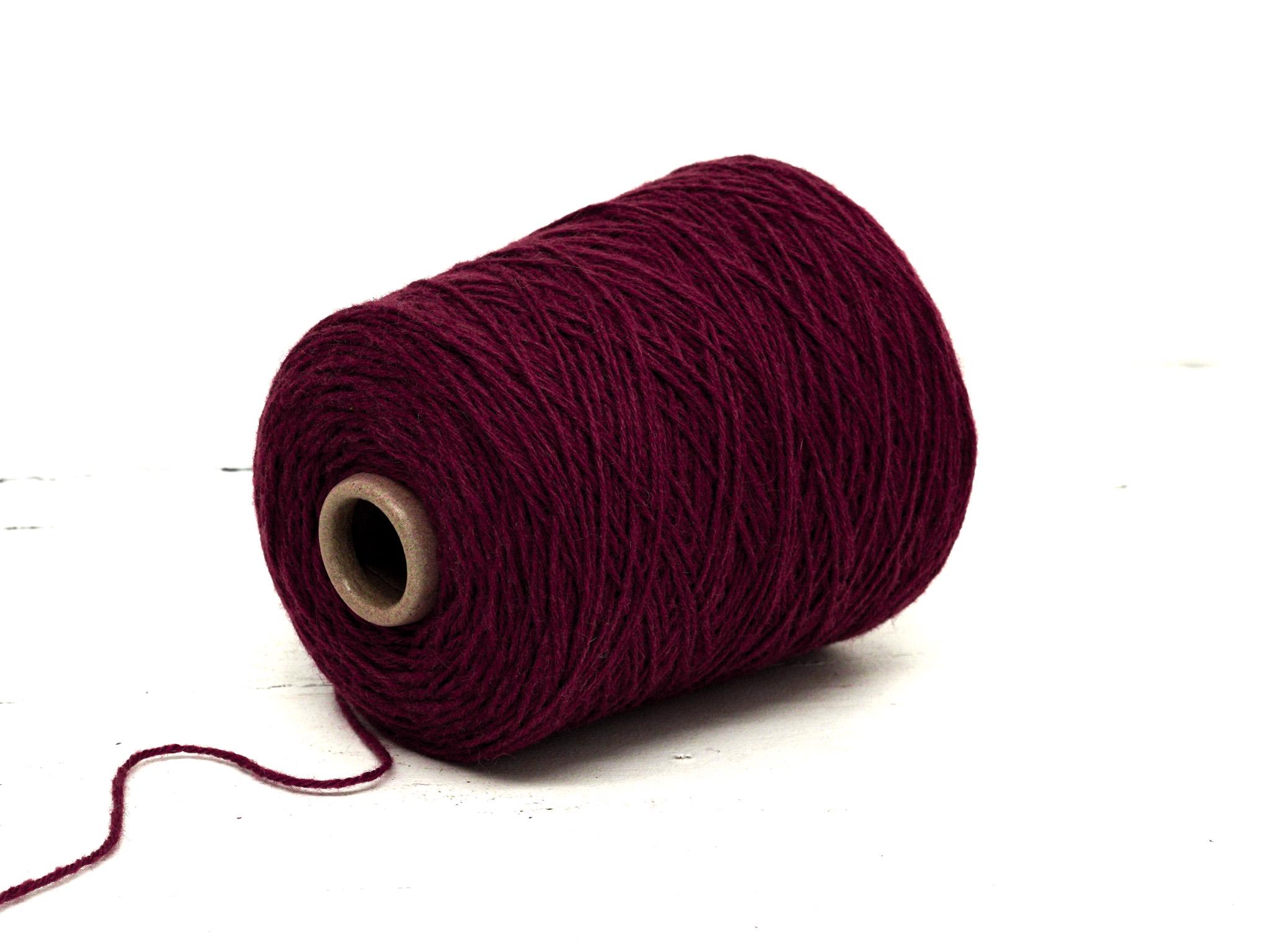 Laine Rustique Noire 100% Laine - 1 écheveau De 560g - Fabriqué En France - Aiguilles 10/12/15