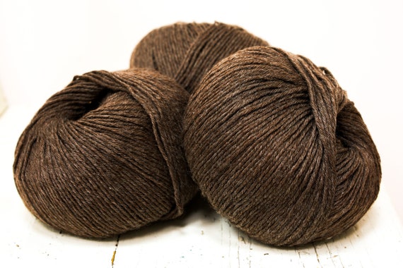 Aankoop knijpen botsing Bruine kleur PRO LANA wol 80% / 20 PO blend 100g./3.5 oz. - Etsy België
