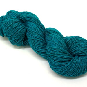 Mehrfarbige Woll und Polyestermischung, 100 g/233 m, ein weiches Garn für Kinderkleidung, Häkelarbeiten für Männer und Frauen, Spielzeugstricken, Heimdekoration Turquoise