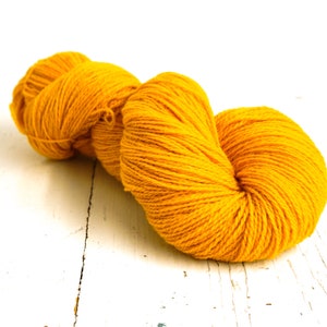 Fil de laine safran, citrouille, cannelle, caramel 400 g/14.1 oz. Laine de Nouvelle-Zélande pour tricoter à la main, tisser, faire des carreaux image 4