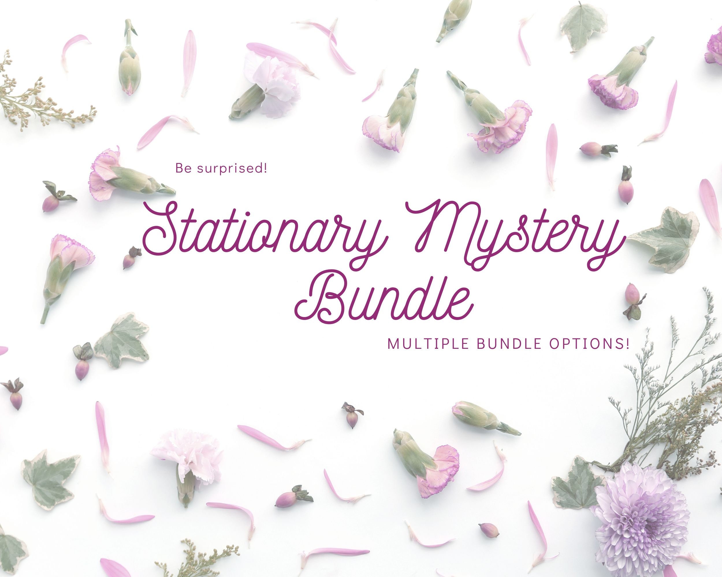 Small Mystery Bundle Stationary Mystery Set Small Home - Etsy