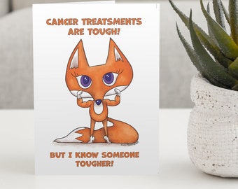 Cancer Support Printable Encouragement Card | Card for Cancer Gifts | Stronger than Cancer Digital Download Printable Card