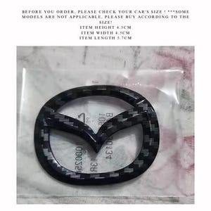Car Steering Wheel Center Emblem Sticker for Mazda 3 CX3 CX4 CX5 CX7 CX8