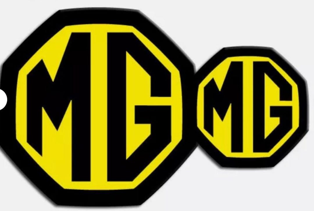 MG ZT BADGE Front Grille and rear boot badges 59mm & 39mm With lug holes. Le500 £16.99 - UK
