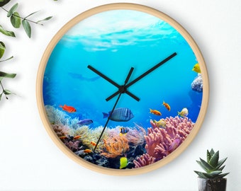 Ocean Wall Clock