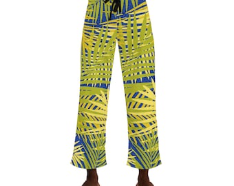 Tropical Men's Pajama Pants (AOP)