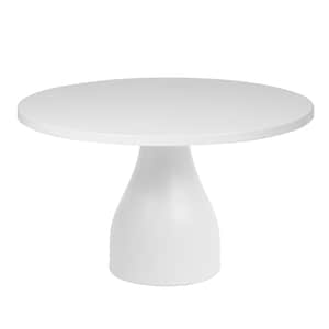 Dulcet Delights Metal Cake Stand – White Cake Pedestal Stand for Wedding/Birthday Parties, Powder Coated, Lattice Design