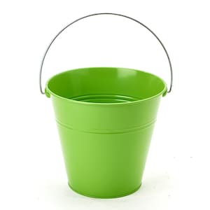 Multi-Purpose Buckets for Party Favor, Wedding Centerpiece, Garden Planters Goody Baskets, Christmas Decorations