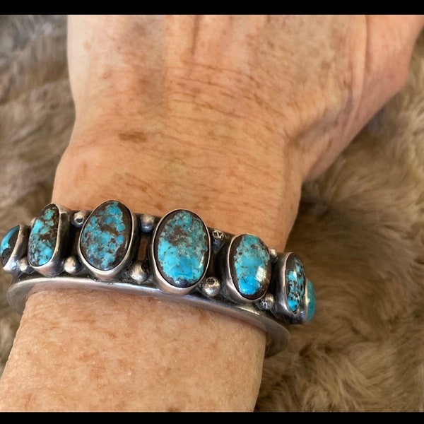 Mark Chee turquoise cuff