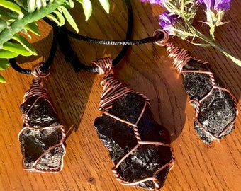 Black Tourmaline Wirewrap