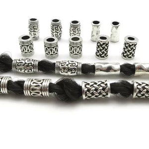 4 Variety Beads • Loc Jewelry •  Dread Bead • Large Hole Beads •