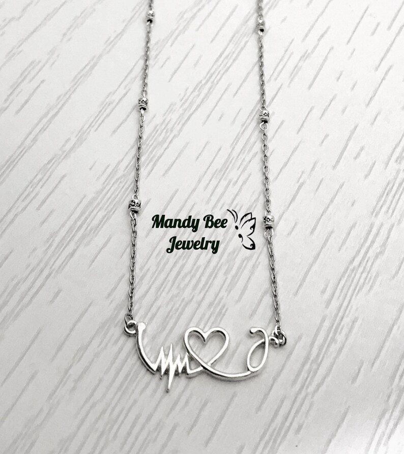 Stethoscope Heartbeat Necklace