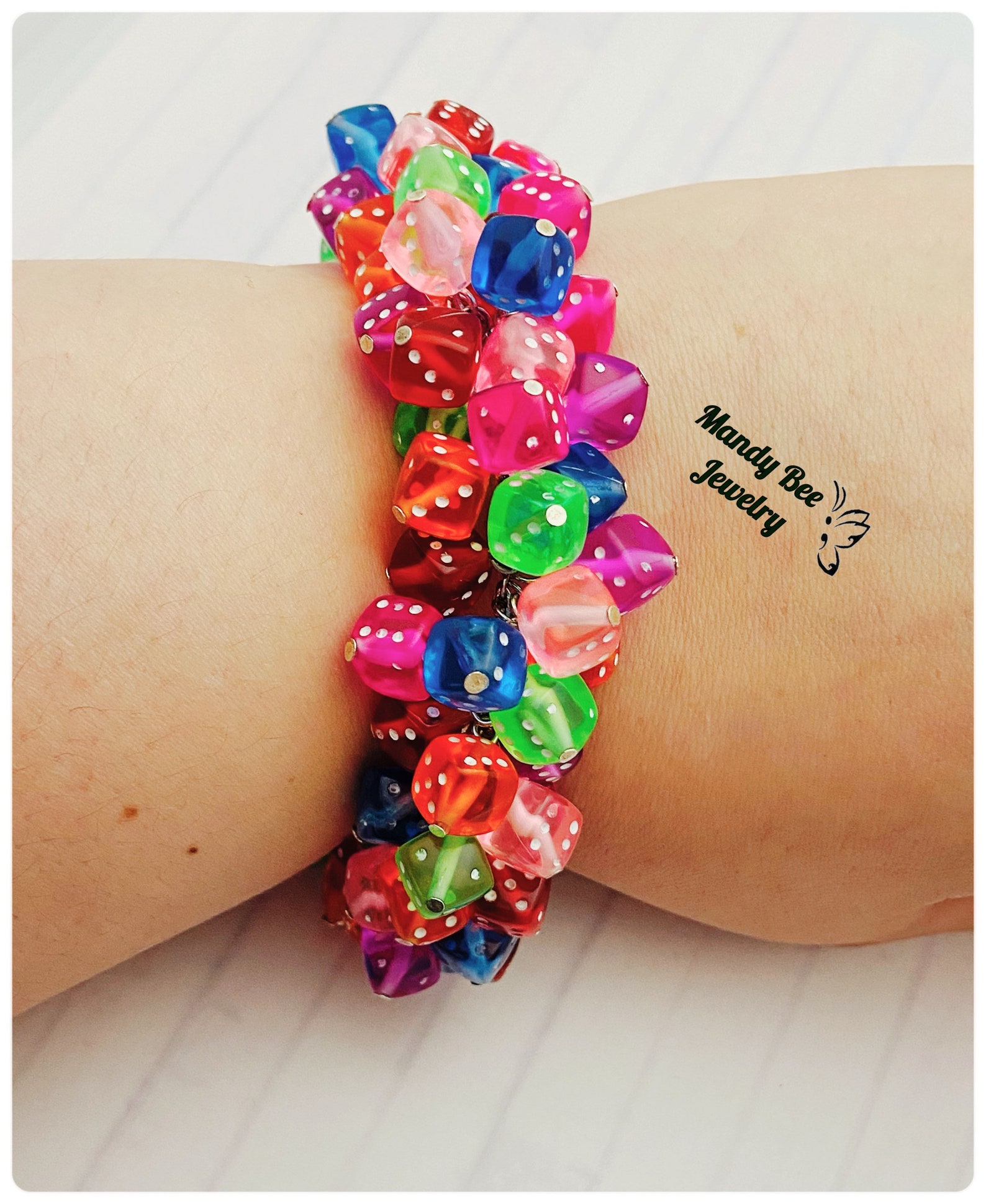 Dice Bracelet Etsy