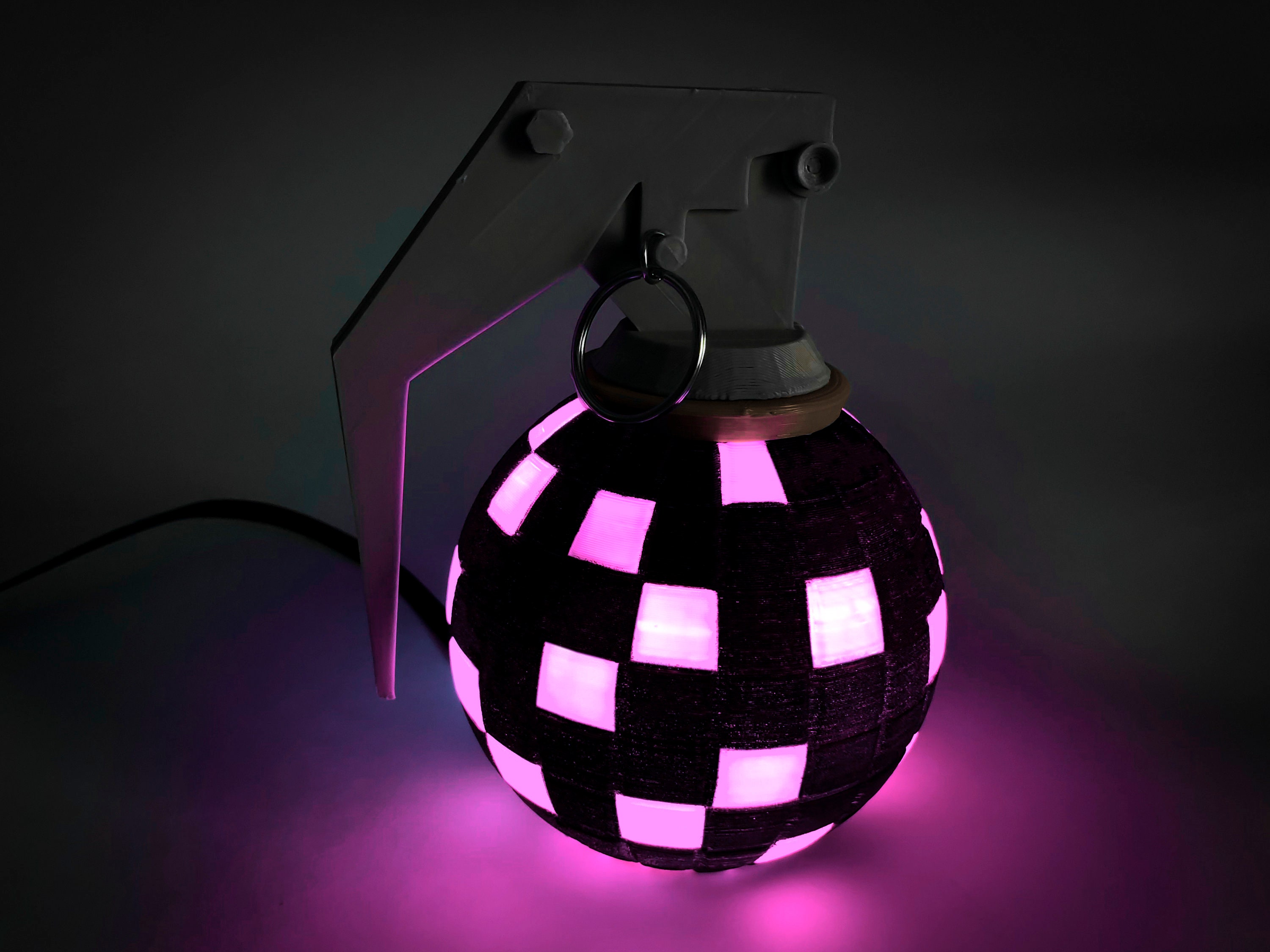Fortnite Boogie Bomb Battle Royale Light Up LED Desk Prop Etsy