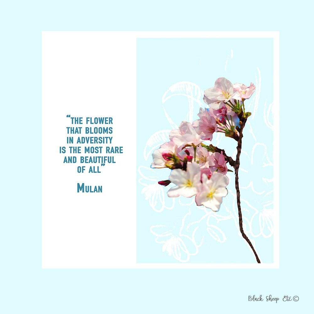 10+ Mulan Flower Quote