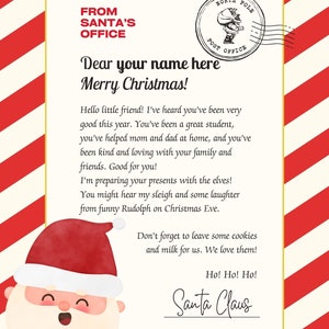 Carta de Papá Noel