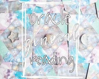 General Oracle Reading/3 Card Spread/Intuitive Reading/Tarot Reader/Gift For Hippy/Spiritual Guidance