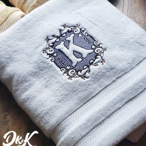 Personalized Towels, monogrammed towels, Bath hand towel, monogrammed towel set, luxury towels