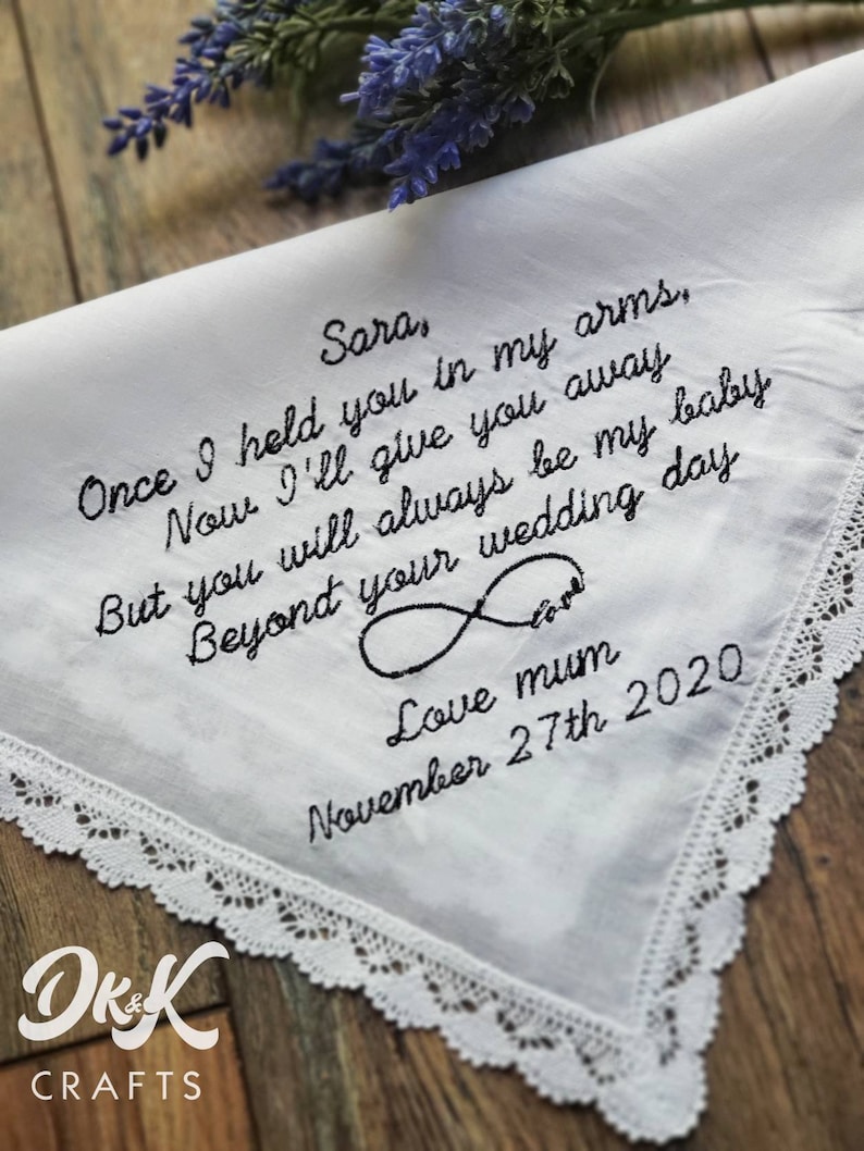 To my daughter on her wedding day wedding gift for my Etsy