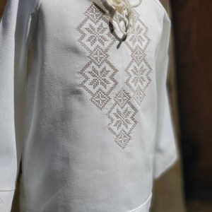 Embroidered Baby boy outfit, Baby Ukrainian Outfit, Baptism outfit for boy, Christening outfit for boy, Ukrainian vyshyvanka for baby boy