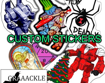 Custom Vinyl Stickers | Your Design