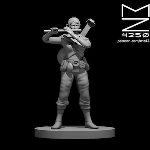 Elf and Half Elf Bards Tabletop Miniature