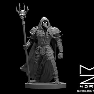 Lich &quot;Plague Doctor&quot; Tabletop Miniature