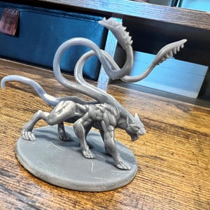 Displacer Beast tafelmodel miniatuur