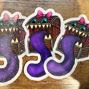 Adesivo Mimic carino / Mostro / Carino