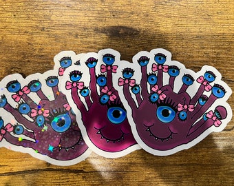 Cute Beholder Sticker | Baby | Monster | Cute