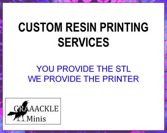 Custom 3D Resin Printing Services | MUST Contact before Purchase