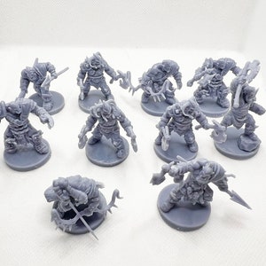 Battle Orcs Tabletop Miniatures