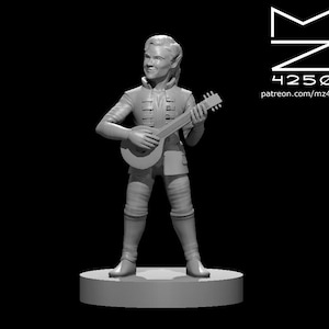 Halfling Bards Tabletop Miniature