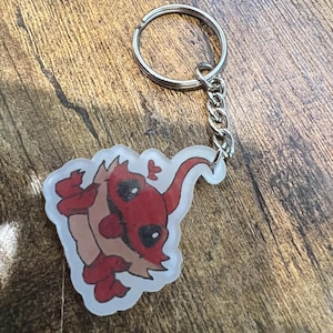 Cute Bearded Dragon Keychain | Lizard | Cute