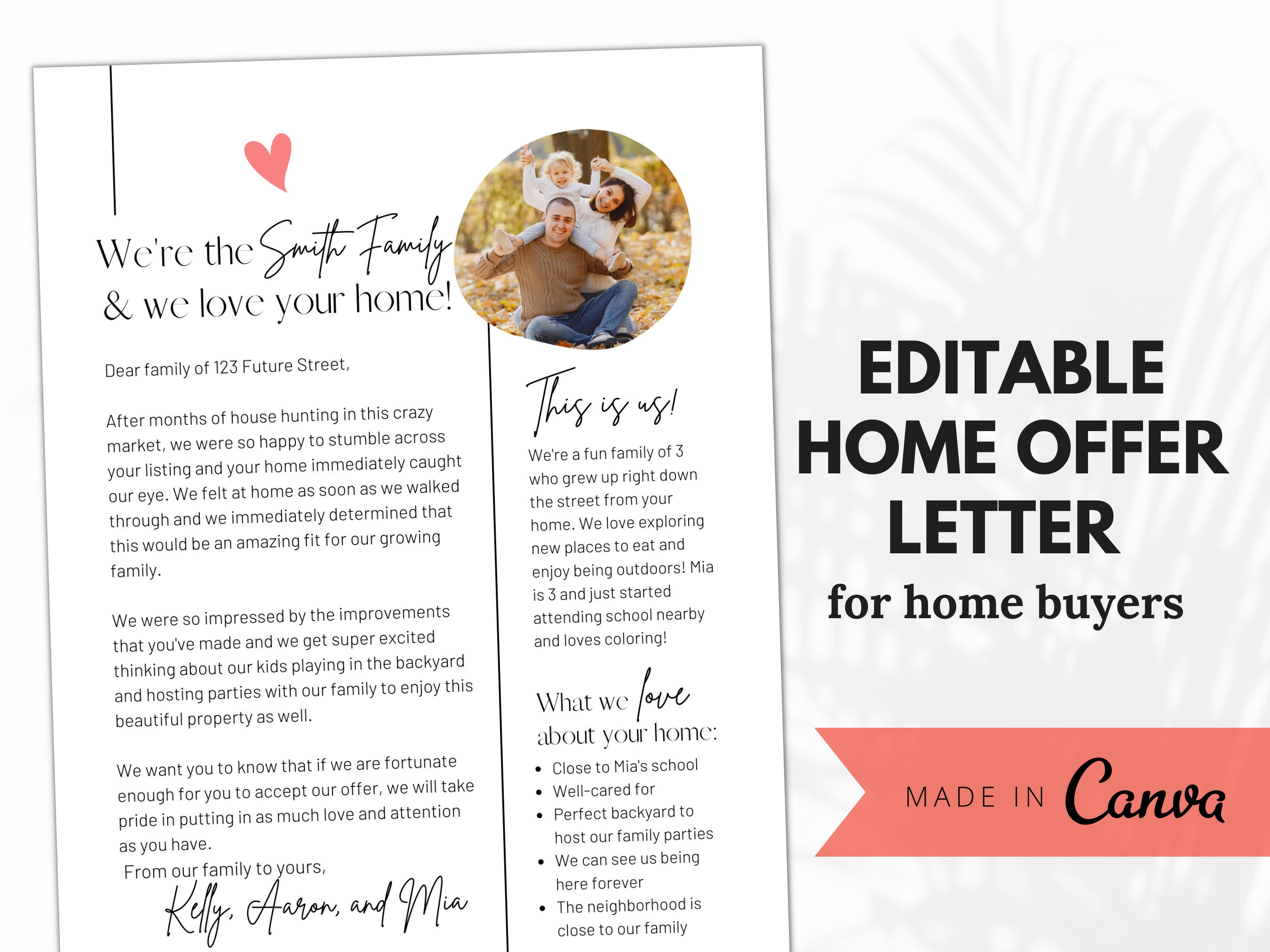 Design & Templates Letter to Seller Buyer Offer Letter Editable Home Design & Templates Letter to Seller Buyer Offer Letter Editable Home