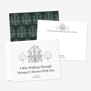 Client Touchpoint Notecards | Personalized Realtor Client Cards | Set of 10 with Envelopes