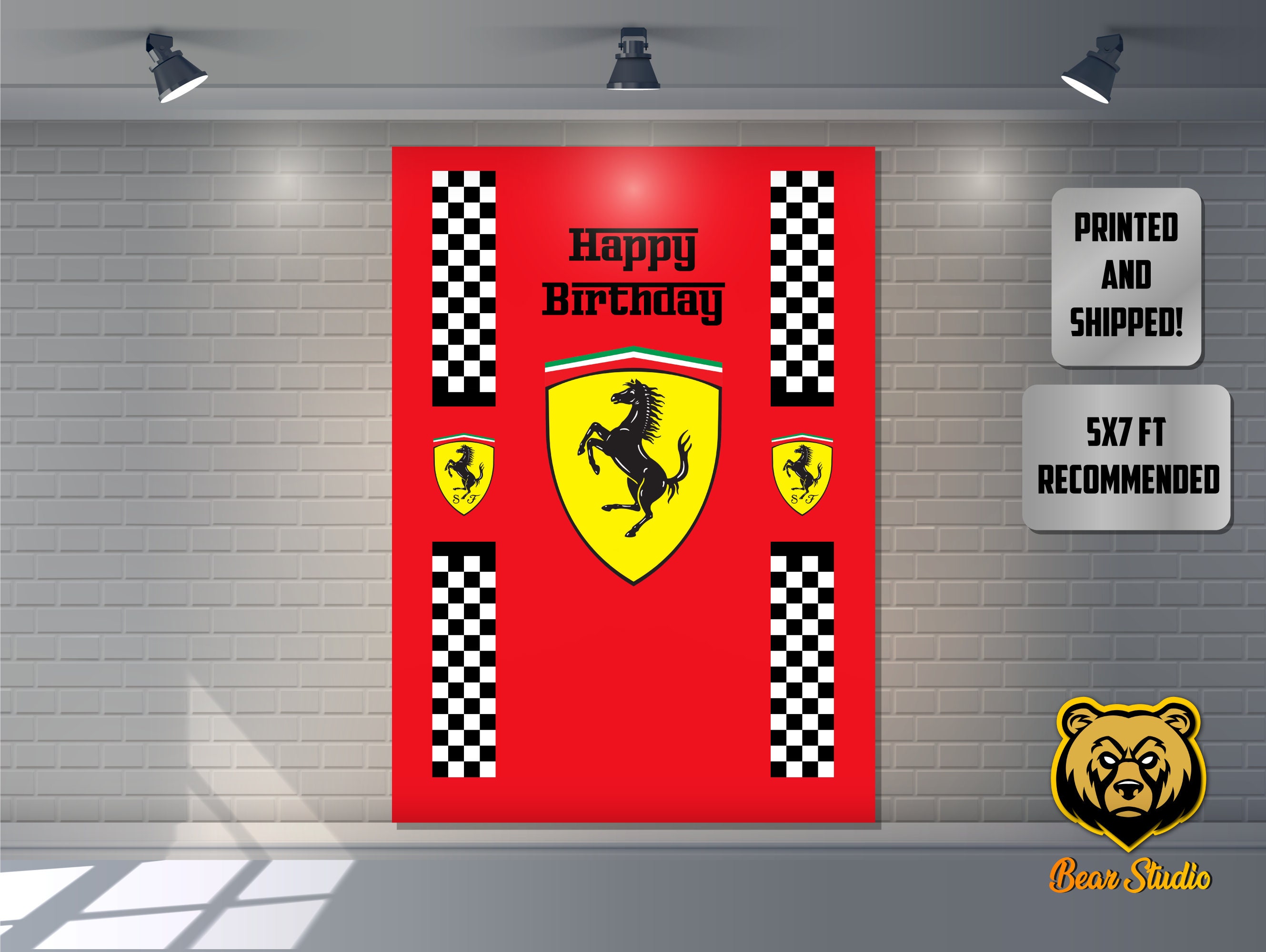 PRINTED \u0026 SHIPPED Ferrari Birthday 