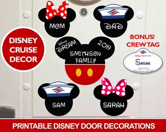 Disney Door Magnets Cruise Ship Etsy