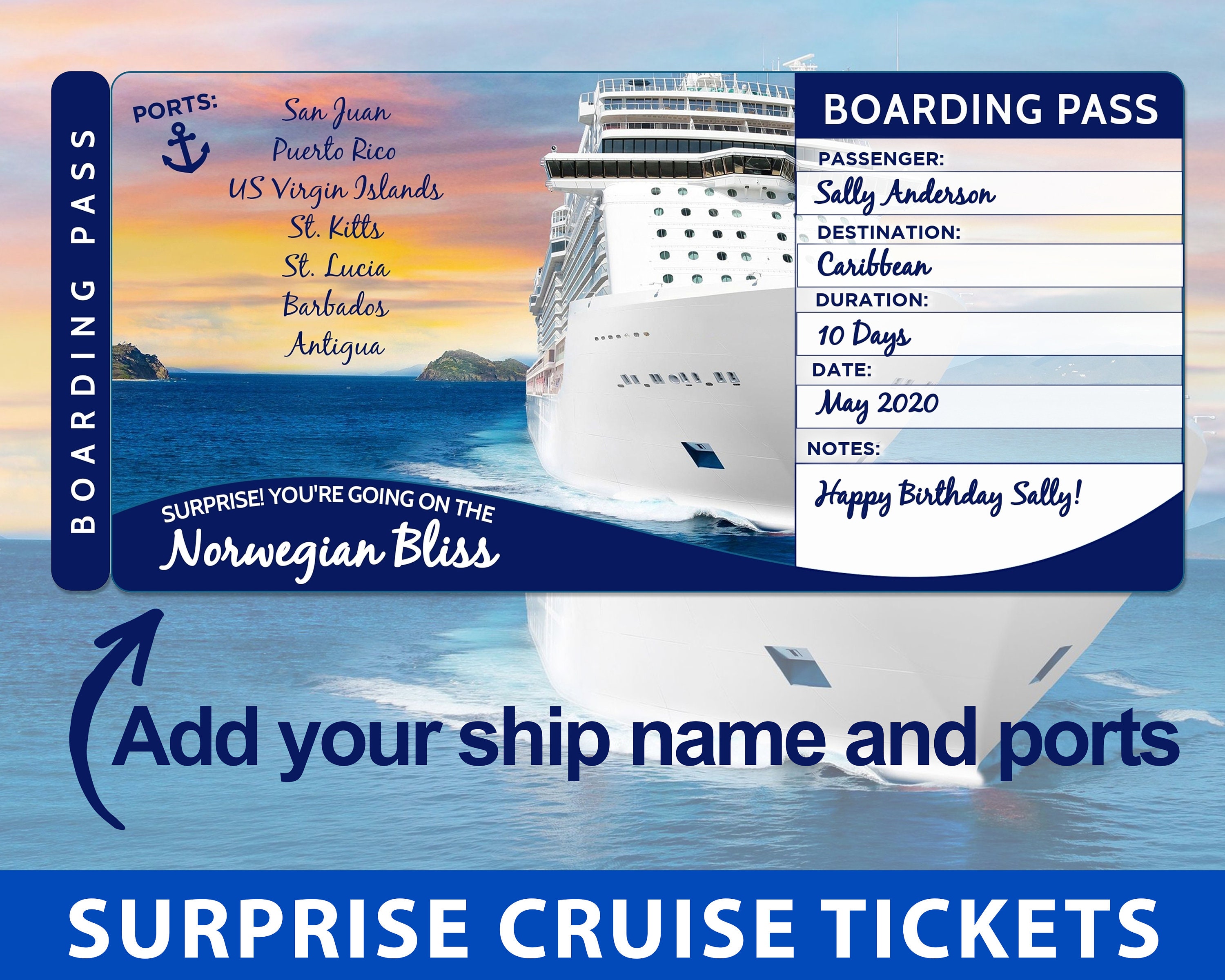 tickets for cruise ship