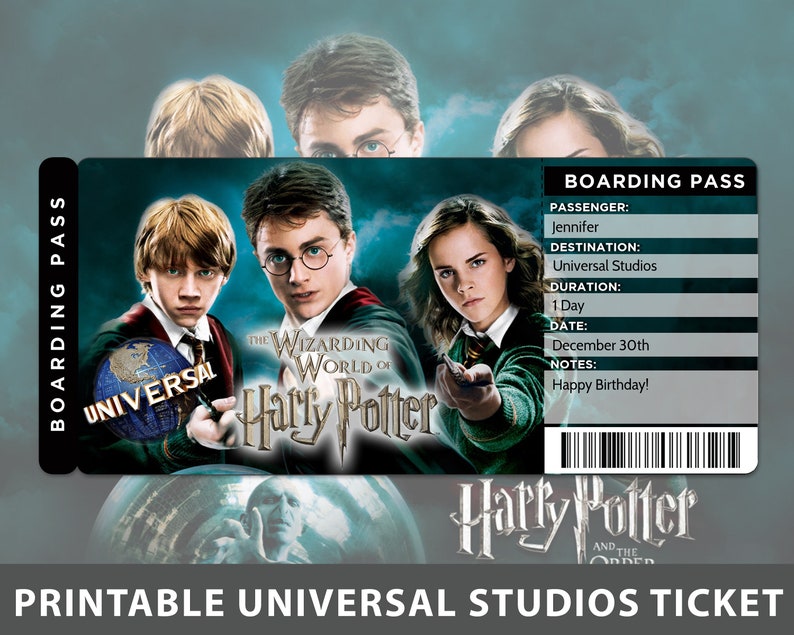 universal studios harry potter tickets surprise trip